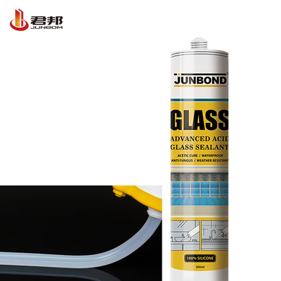 Selamento de silicone acetoxi de baixa viscosidade com elevada resistência à água 0-40°C